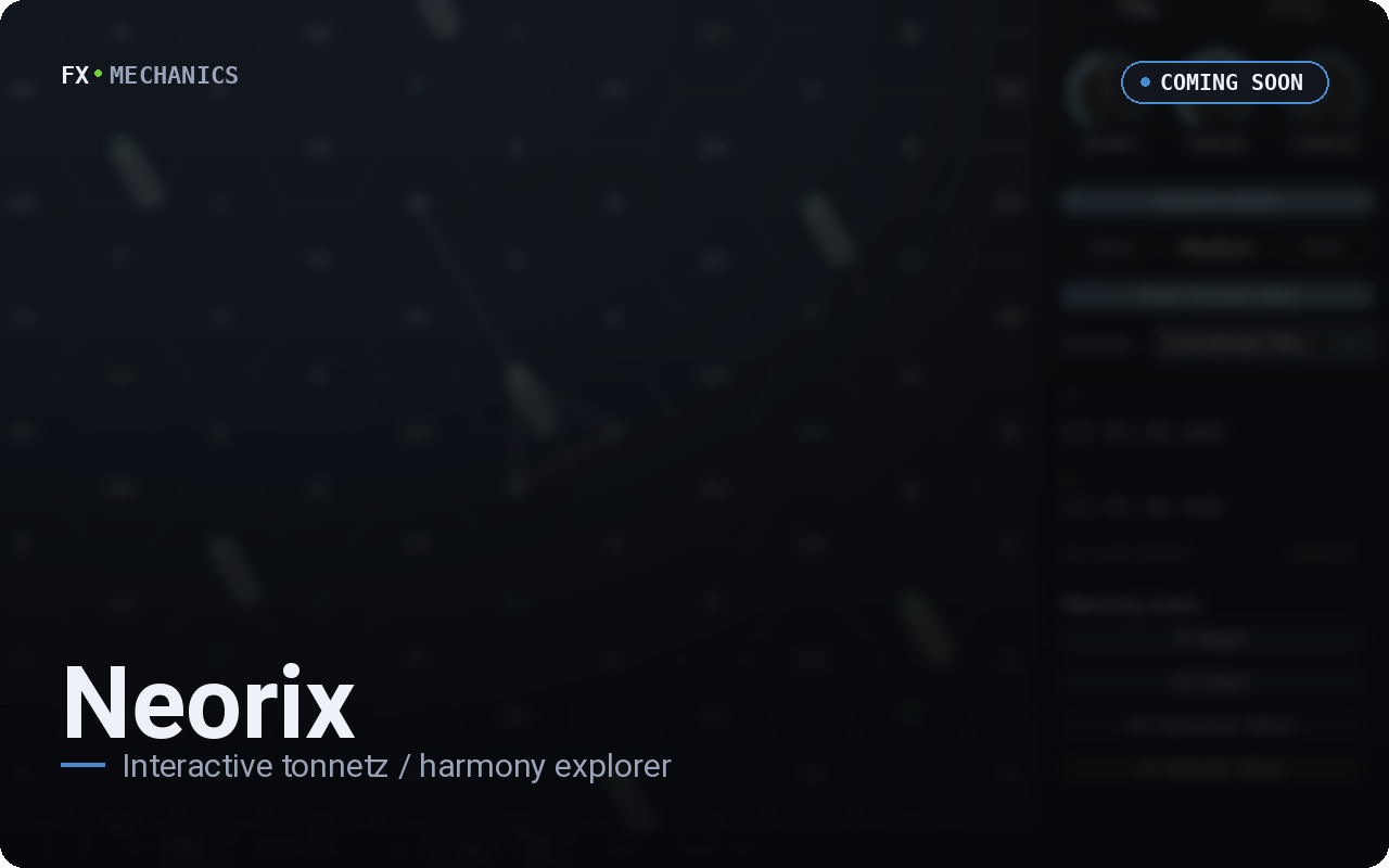 Neorix — coming soon